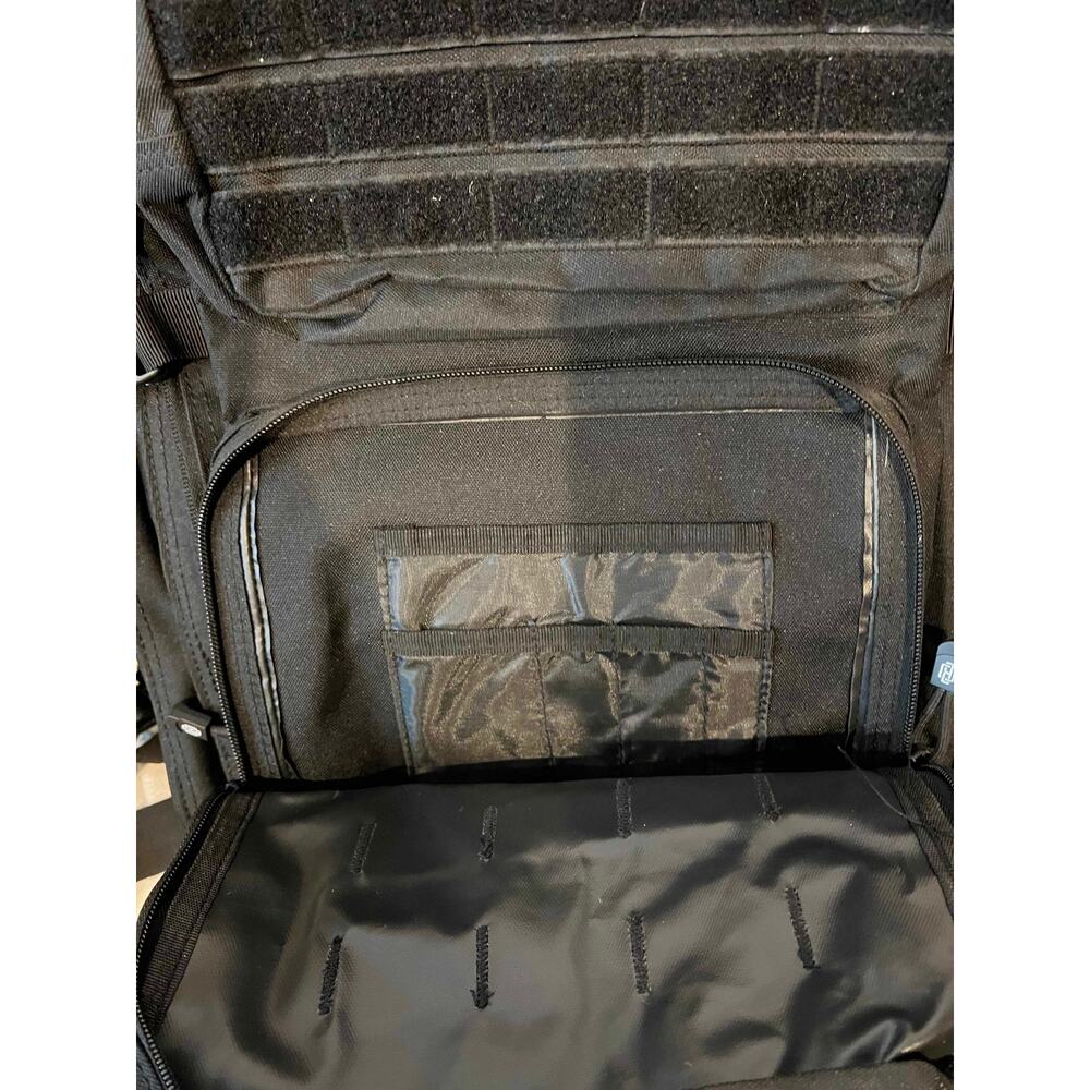 Generic Black Tactical Backpack - Picture 3 of 5